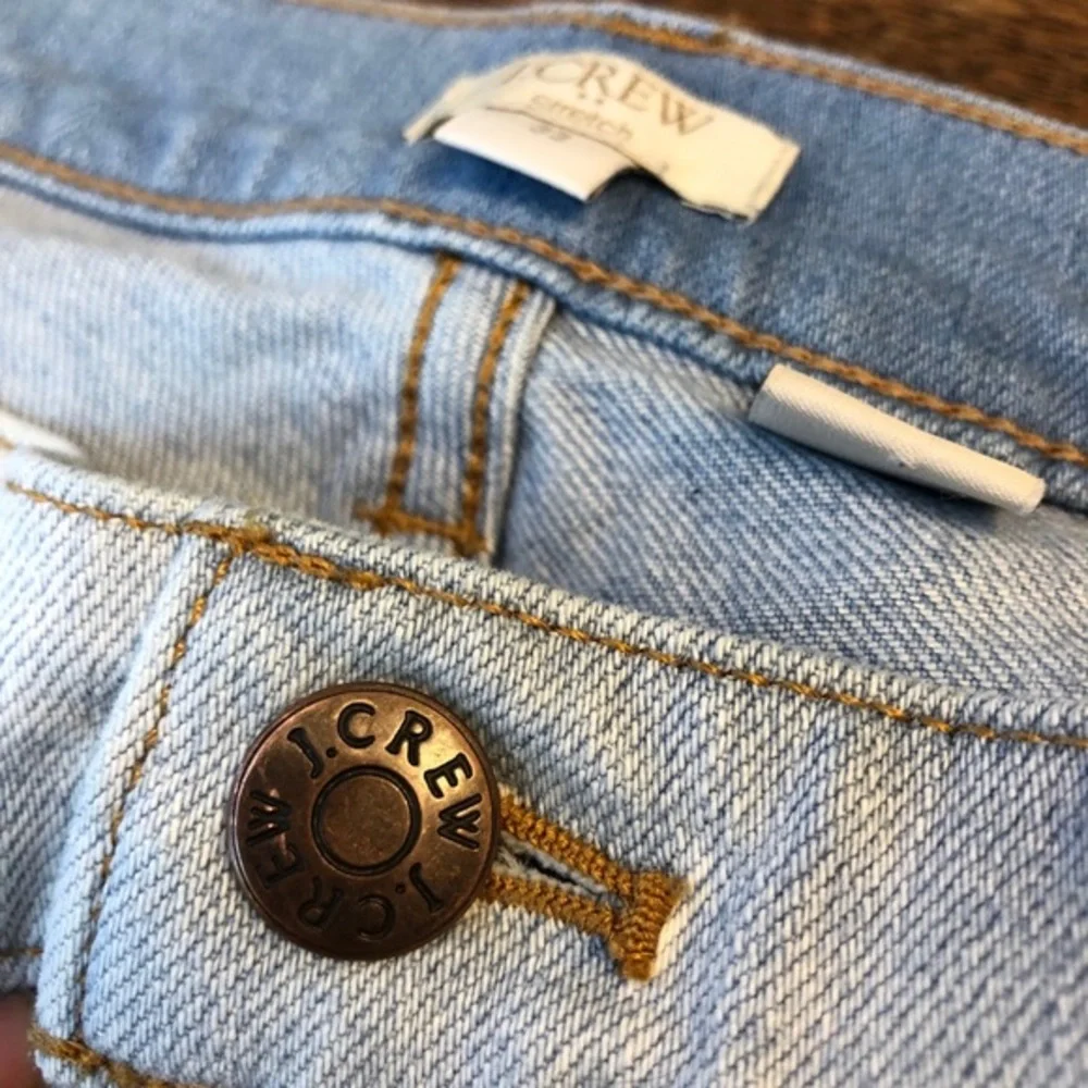 J Crew Factory Skinny Light Wash Denim Jeans 33" - Picture 4 of 7